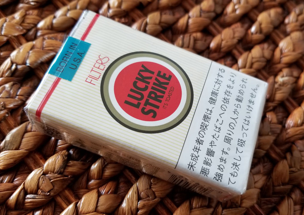 日版完税软包红色好彩（Lucky Strike）